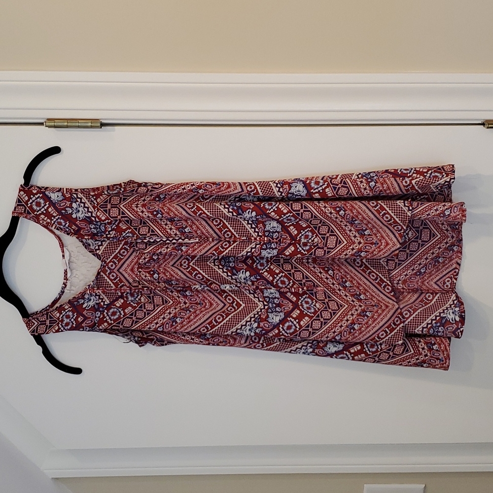 High low tank with lace detail